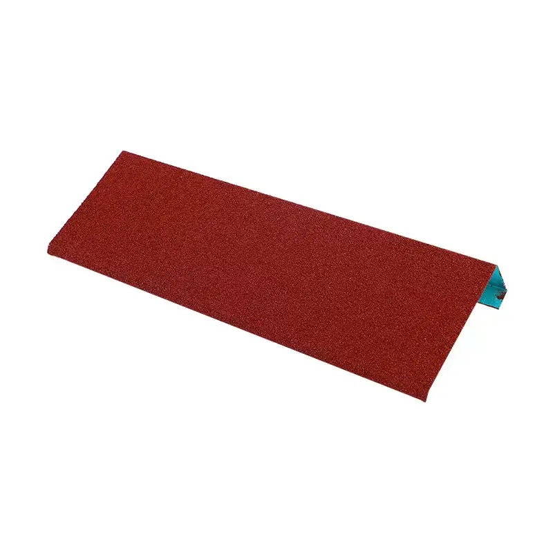 Metal Roofing Accessories Custom Color Stone Galvanized Steel TFlashing Board