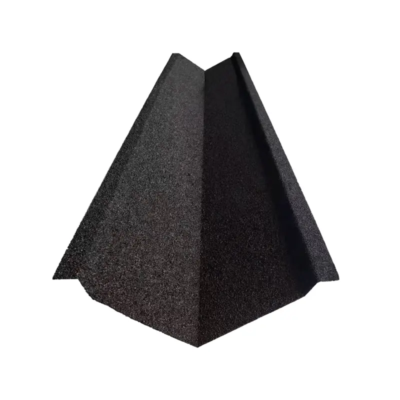 Roofing accessories color stone metal galvanized steel Gutter flashing board for roofing-1