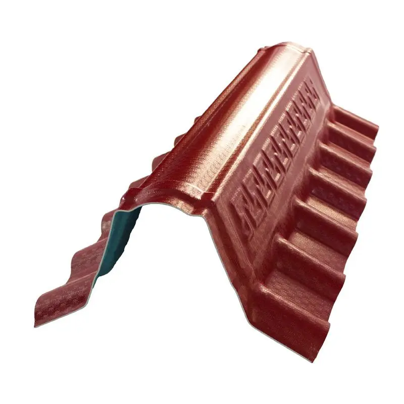 Wholesale and retail plastic - calcium silicon material Antique Top ridge tile Roofing accessories